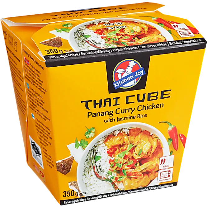 Huvudbild Kitchen Joy Thai Cube Panang Curry Chicken