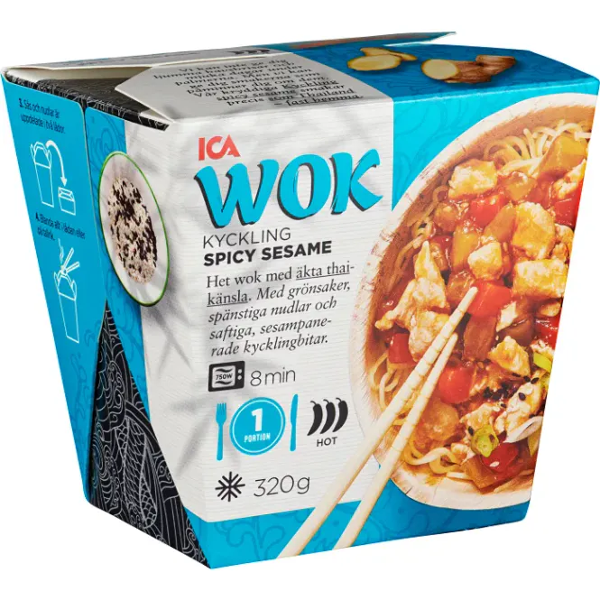 Huvudbild Ica Wok Kyckling Spice Sesame