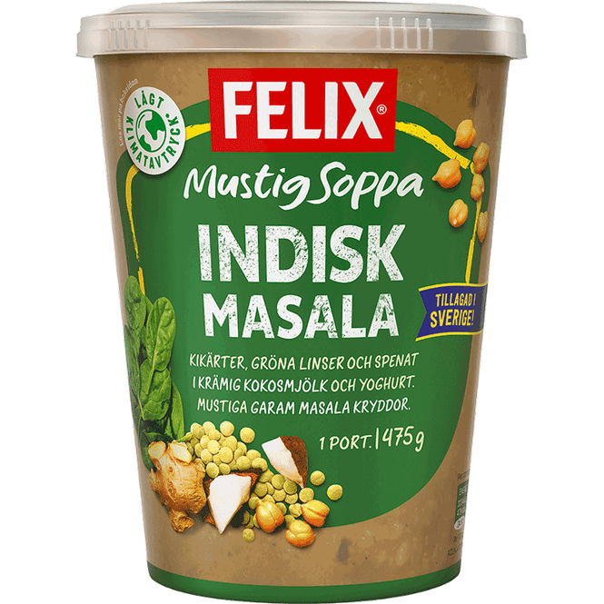 Huvudbild Felix Soppa Indisk Masala